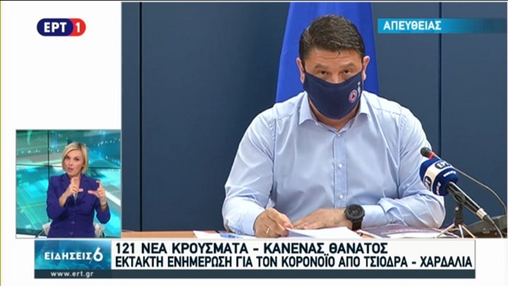 Χαρδαλιάς: Αυτά είναι τα νέα μέτρα που ανακοίνωσε – Τι ισχύει για τους γάμους και τα κέντρα διασκέδασης