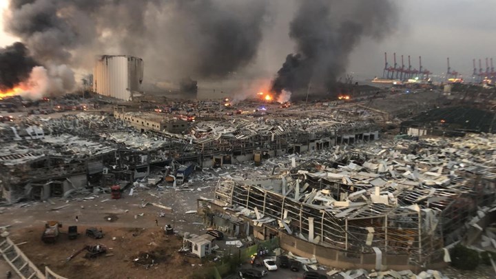 Βηρυτός: Η έκρηξη ισοδυναμούσε με σεισμό 4,5 Ρίχτερ – ΒΙΝΤΕΟ