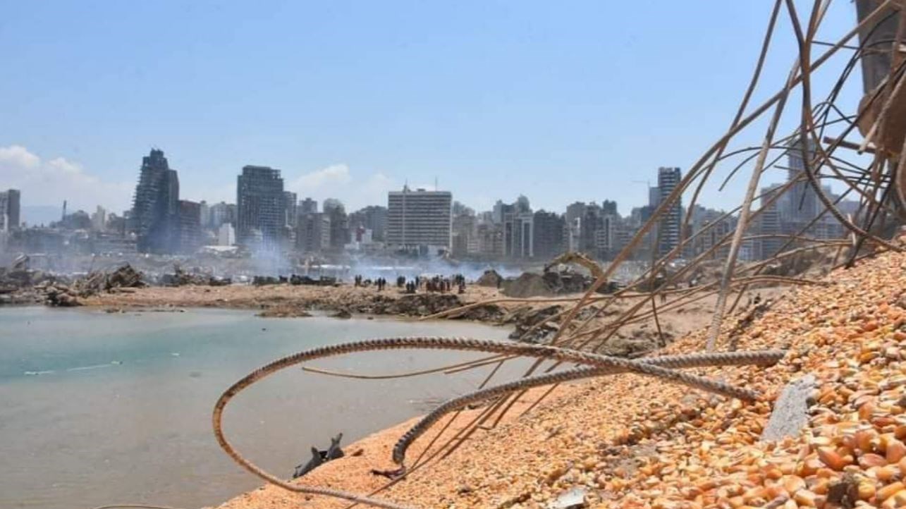 Βηρυτός: Εικόνες καταστροφής από το σημείο “μηδέν” όπου έγιναν οι εκρήξεις – ΦΩΤΟ