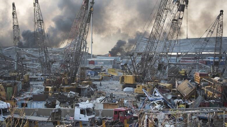 Έκρηξη στη Βηρυτό: Οι συγκλονιστικές εικόνες από δορυφόρο που αποκαλύπτουν την καταστροφή