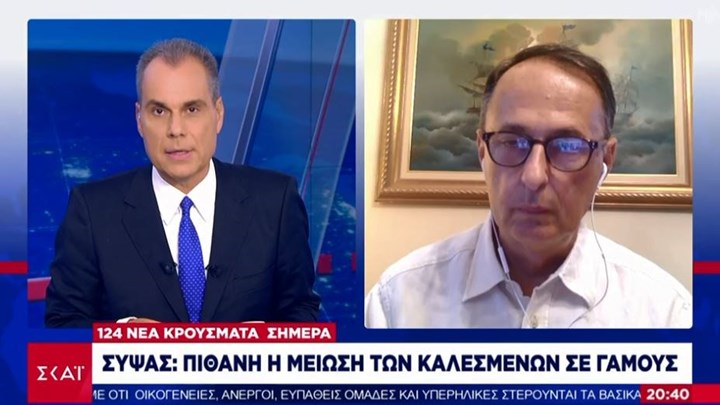 Σύψας: Ίσως και λιγότεροι από 50 στους γάμους – Να μη γίνουν λιτανείες τον Δεκαπενταύγουστο – ΒΙΝΤΕΟ