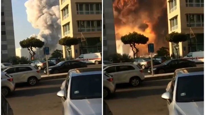 Βηρυτός: Νέες εικόνες-σοκ από το σημείο “μηδέν” – Η «κόλαση» λίγα μέτρα μακριά – ΒΙΝΤΕΟ