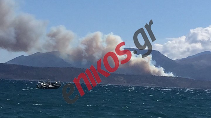 Φωτιά ΤΩΡΑ στη Μάνη – ΦΩΤΟ αναγνώστη