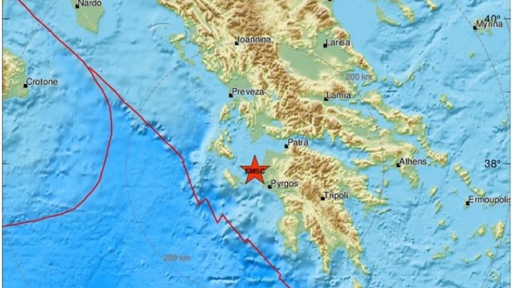 Σεισμός ΤΩΡΑ στην Πελοπόννησο