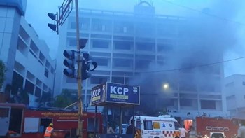 Ινδία: Επτά νεκροί από πυρκαγιά σε ξενοδοχείο φιλοξενίας ασθενών με κορονοϊό