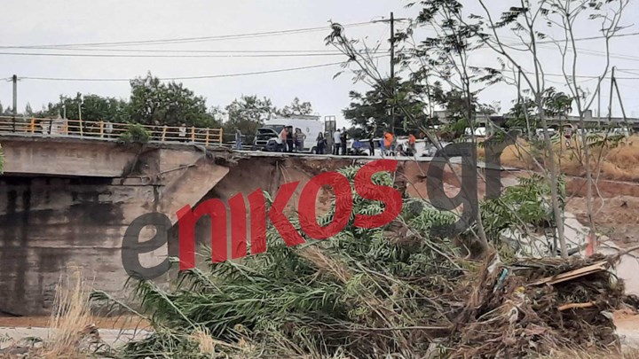Θεομηνία Εύβοια: Κατέρρευσε η γέφυρα στο Βασιλικό – ΦΩΤΟ αναγνώστη