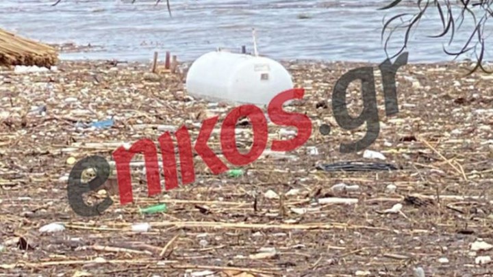 Κακοκαιρία στην Εύβοια: Δεξαμενή υγραερίου “κολυμπά” στο Δήλεσι – ΦΩΤΟ αναγνώστη