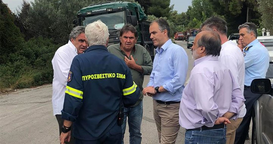 Ο Αντιπεριφερειάρχης Εύβοιας Γιώργος Κελαϊδίτης στον Real fm 97,8 για τις καταστροφές στην Εύβοια