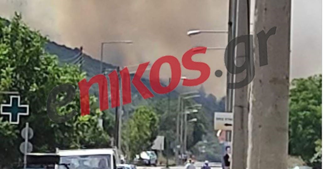 Μαίνεται η φωτιά στη Μεσσηνία: Στην πλαγιά πάνω από τον δρόμο οι φλόγες – ΦΩΤΟ αναγνώστη