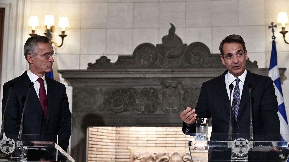 Μητσοτάκης σε Στόλτενμπεργκ για Τουρκία: Μη αποδεκτή η πολιτική των ίσων αποστάσεων