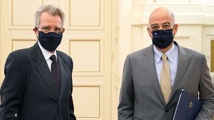 Συνάντηση Δένδια – Πάιατ με φόντο την τουρκική παραβατικότητα