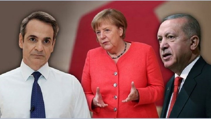 Ελληνοτουρκικά: Τι είπε η Μέρκελ σε Μητσοτάκη και Ερντογάν – Η έκκλησή της για αποκλιμάκωση