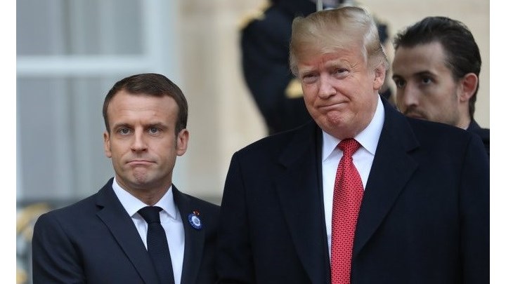 Τηλεφωνική επικοινωνία Μακρόν – Τραμπ: Ανησυχία για την ένταση μεταξύ Ελλάδας-Τουρκίας