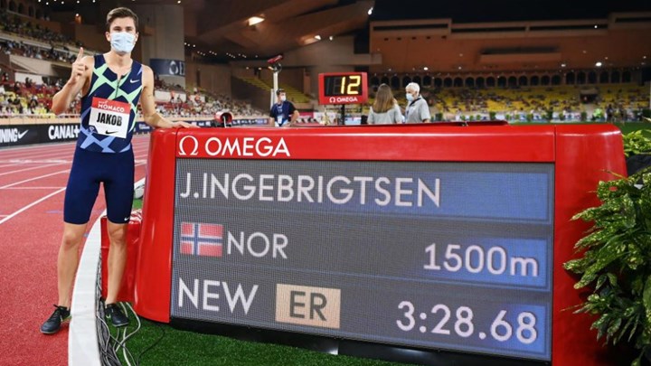 Γιάκομπ Ινγκέμπριγκτσεν: Έσπασε το ρεκόρ του Μο Φάρα στα 1.500μ. – ΒΙΝΤΕΟ