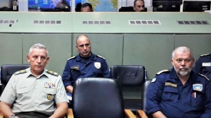 Το μήνυμα του Στρατηγού Φλώρου από το Κέντρο Επιχειρήσεων του Αρχηγείου Στόλου – ΦΩΤΟ