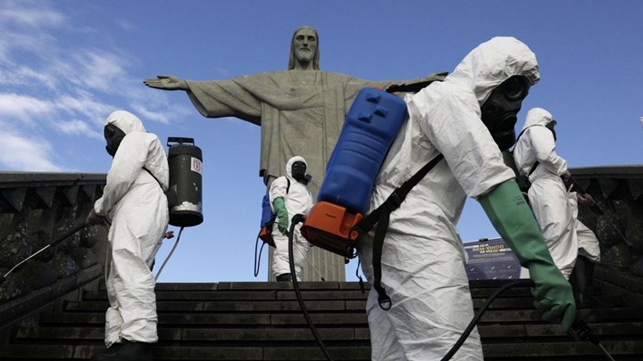 Βραζιλία: Άνοιξε για το κοινό έπειτα από πέντε μήνες το άγαλμα του Χριστού του Λυτρωτή – ΒΙΝΤΕΟ