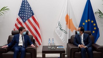 Κύπρος: Συνάντηση Χριστοδουλίδη με τον υφυπουργό Εξωτερικών των ΗΠΑ – Στο επίκεντρο η Αν. Μεσόγειος