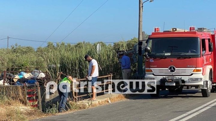 Θρίλερ στην Ηλεία: Βρέθηκε πτώμα άνδρα σε αρδευτικό κανάλι – ΦΩΤΟ – ΒΙΝΤΕΟ