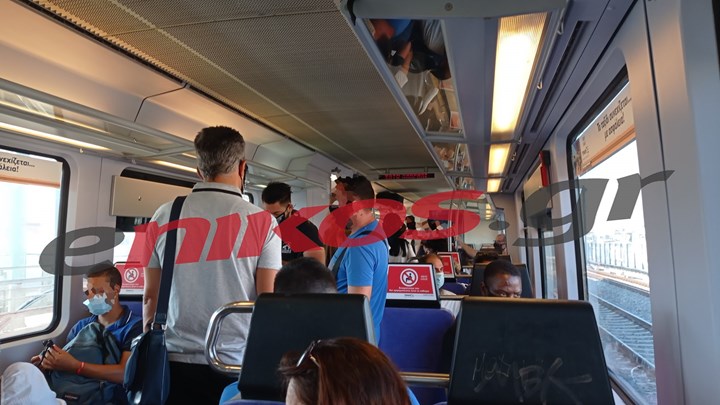 Κορονοϊός: Συνωστισμός στον Προαστιακό – ΦΩΤΟ αναγνώστη