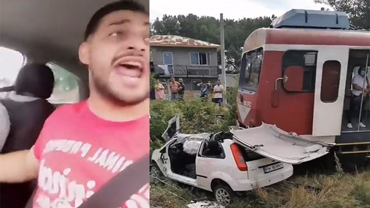 Mετέδωσε live τον θάνατό του: Το αυτοκίνητό του συγκρούστηκε με τρένο – ΒΙΝΤΕΟ