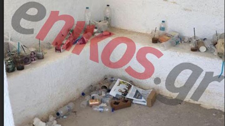 Εικόνες ντροπής: Αυτός ο σκουπιδότοπος είναι στάση λεωφορείου στη Νάξο – ΦΩΤΟ αναγνώστη