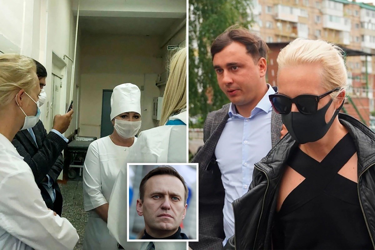Ρωσία: Η σύζυγος του Ναβάλνι ζητεί από τον Πούτιν να δώσει την άδεια για τη μεταφορά του στη Γερμανία