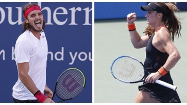 Τσιτσιπάς και Σάκκαρη για πρόκριση στους «8» του W&S της Νέας Υόρκης