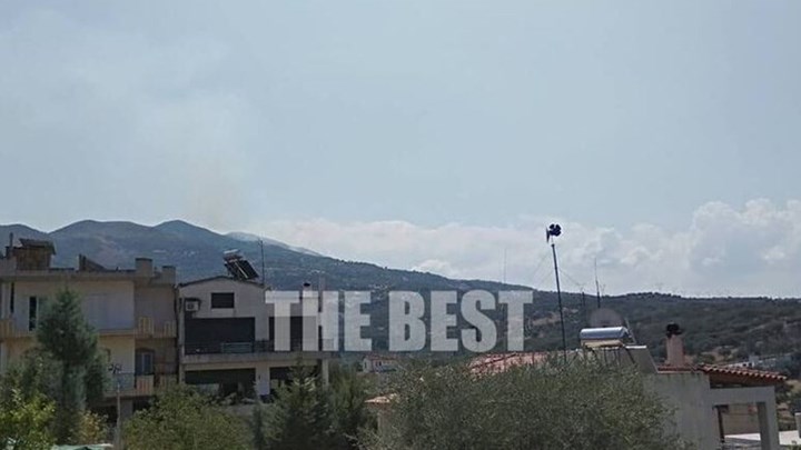 Αχαΐα: Οι πρώτες εικόνες από τη φωτιά στην Άνω Καλλιθέα – ΦΩΤΟ