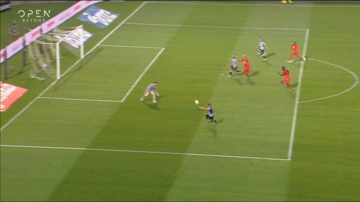 ΠΑΟΚ-Μπεσίκτας 3-0 (30′)