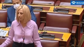 Γεννηματά προς Μητσοτάκη: Σας προκαλώ ξανά για σύγκληση Συμβουλίου Πολιτικών Αρχηγών