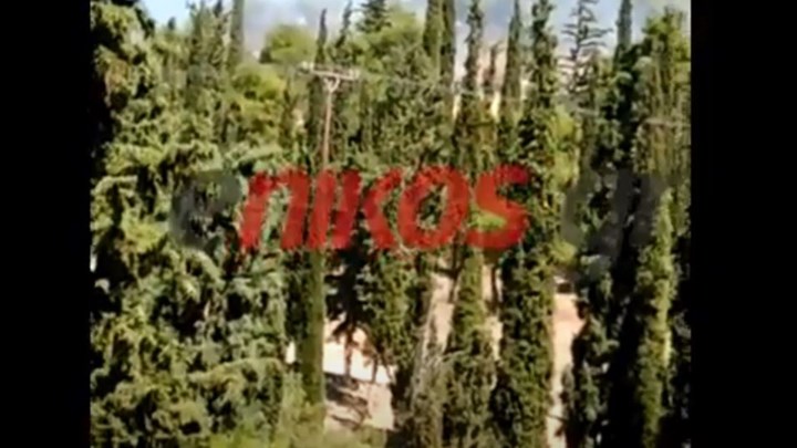 Φωτιά στον Βύρωνα – ΒΙΝΤΕΟ αναγνώστη