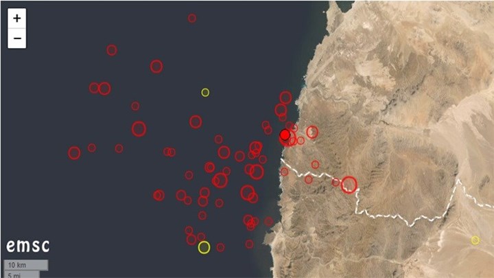Σεισμός 6,5 Ρίχτερ στη Χιλή