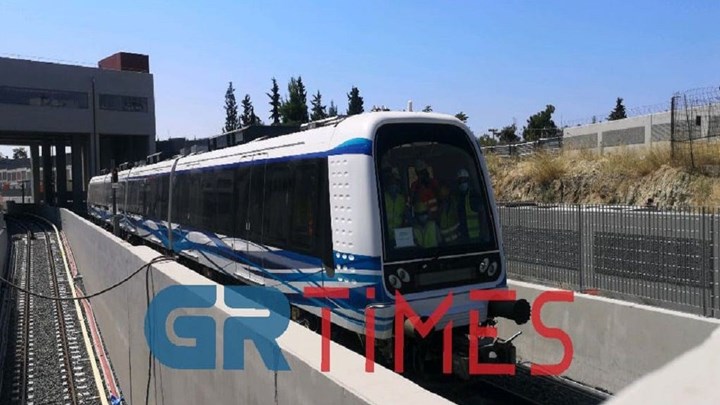Μετρό Θεσσαλονίκης: Οι συρμοί σε κίνηση για πρώτη φορά – ΒΙΝΤΕΟ