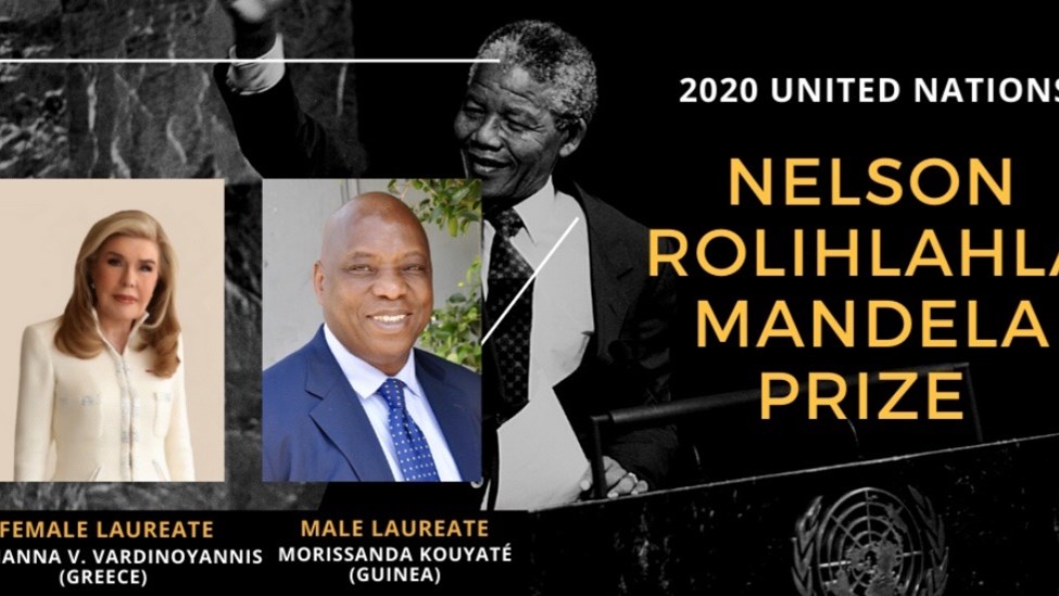 Συνεργασία ελπίδας ανάμεσα στους αποδέκτες του βραβείου Νέλσον Μαντέλα 2020