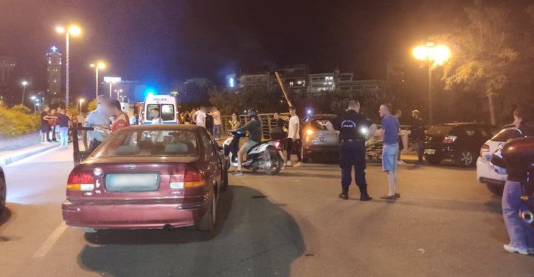 Λάρισα: Τροχαίο στη γέφυρα Αλκαζάρ – Αυτοκίνητο χτύπησε δύο παιδιά και έπεσαν από ύψος 20 μέτρων