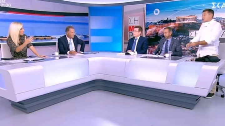 Big Brother: Δημοσιογράφος αποχώρησε από το στούντιο του ΣΚΑΪ σε ένδειξη διαμαρτυρίας – ΒΙΝΤΕΟ