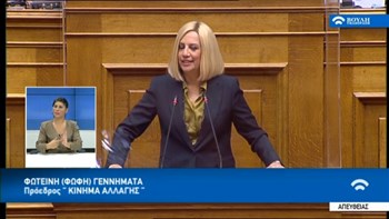 Γεννηματά: Να μην γίνει η κρίση πρόβλημα επιβίωσης για τους πολλούς