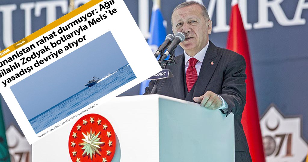 Η «τουρκική μονταζιέρα» σε όλο της το μεγαλείο: Στρατιωτική η μόνη λύση για τα «στρατικοποιημένα» ελληνικά νησιά