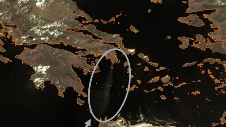 Φωτιά στην Κερατέα: Έως την Κρήτη έφτασε o καπνός – Δείτε εικόνα ευρωπαϊκού δορυφόρου