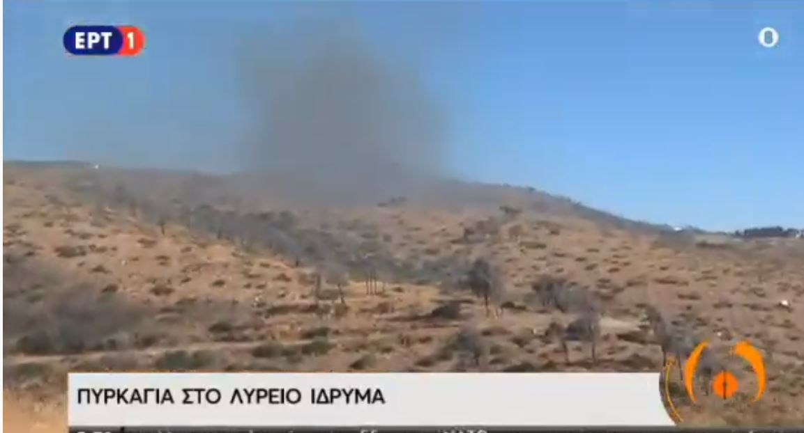 Οι πρώτες εικόνες από τη φωτιά στον Νέο Βουτζά – ΒΙΝΤΕΟ