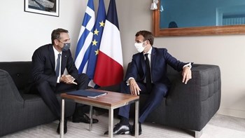 Μακρόν: Το tweet του Γάλλου προέδρου μετά τη συνάντηση με τον Κυριάκο Μητσοτάκη