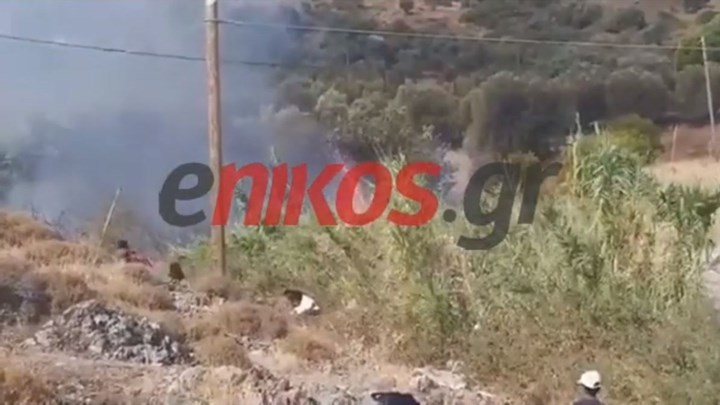 Συναγερμός στη Λέσβο: Νέα φωτιά στο Καρά Τεπέ ενώ ήταν σε εξέλιξη πορεία μεταναστών – BINTEO