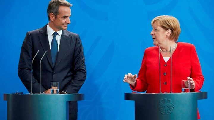 Τηλεφωνική επικοινωνία Μητσοτάκη-Μέρκελ για τις εξελίξεις στην Ανατολική Μεσόγειο