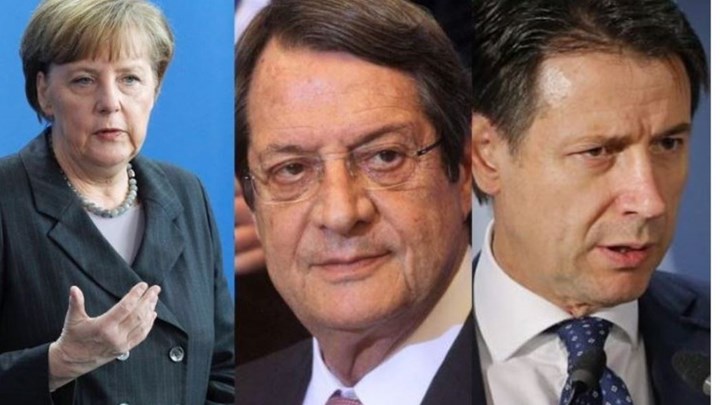 Ο Αναστασιάδης μίλησε τηλεφωνικά με Μέρκελ και Κόντε – Τι είπαν για τις τουρκικές προκλήσεις