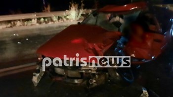 Τραγωδία στην άσφαλτο της Πατρών–Πύργου: Ένας νεκρός σε τροχαίο στα Καβάσιλα – ΦΩΤΟ