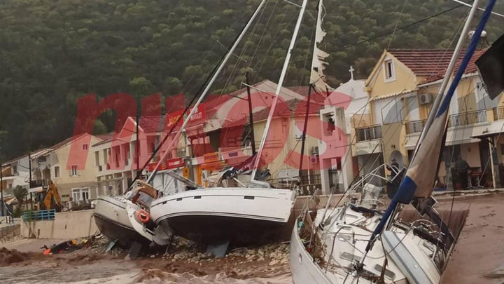“Ιανός”: Σε κατάσταση έκτακτης ανάγκης Κεφαλονιά, Ιθάκη και Ζάκυνθος