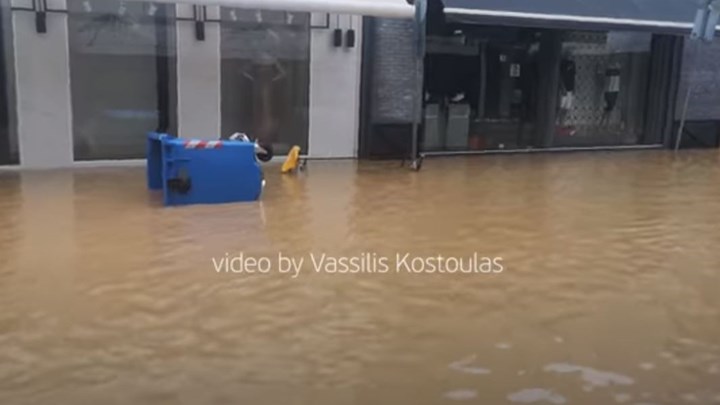 “Ιανός”-Καρδίτσα: ΒΙΝΤΕΟ δείχνει τις εικόνες αποκάλυψης από την πόλη που θυμίζει Βενετία