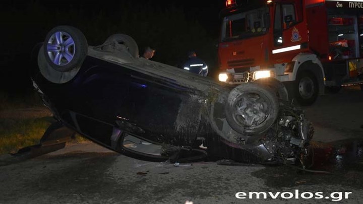 Ημαθία: Νεκρός 32χρονος μετά από ανατροπή του αυτοκινήτου του – ΦΩΤΟ – ΒΙΝΤΕΟ