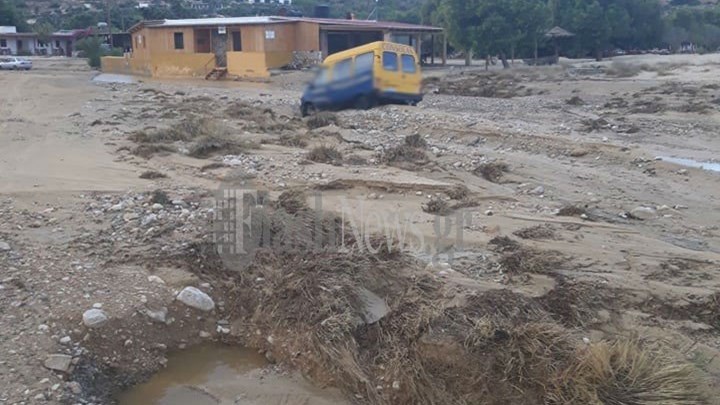 “Ιανός” – Γαύδος: Ζημιές σε σπίτια και αυτοκίνητα – Τι δήλωσε η δήμαρχος – ΦΩΤΟ