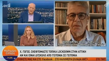 Κορονοϊός – Γώγος: Τις επόμενες 10 ημέρες θα κριθεί το lockdown – Τι εξετάζεται – ΒΙΝΤΕΟ